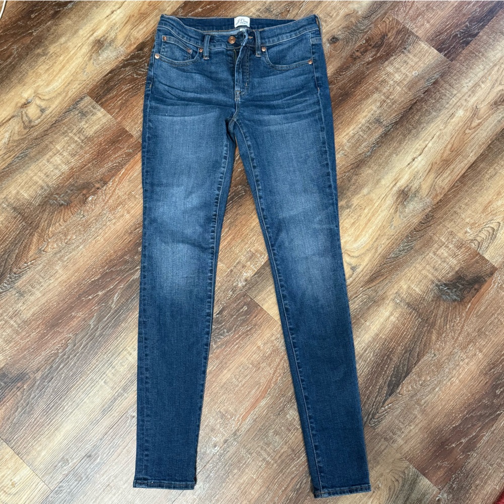 J. Crew Classic Blue Skinny Jeans